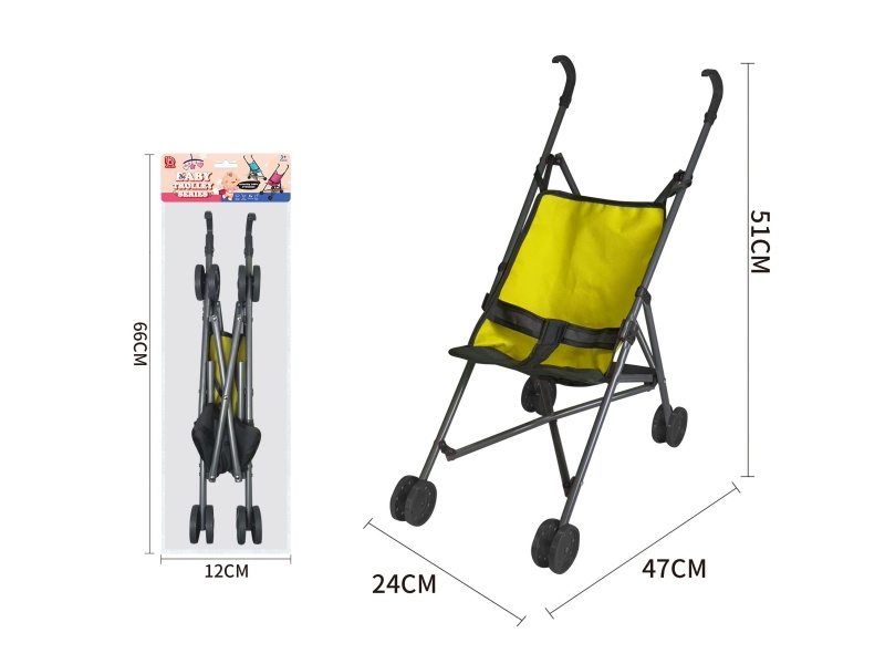Thick Cloth Baby Stroller Toy(Plastic)