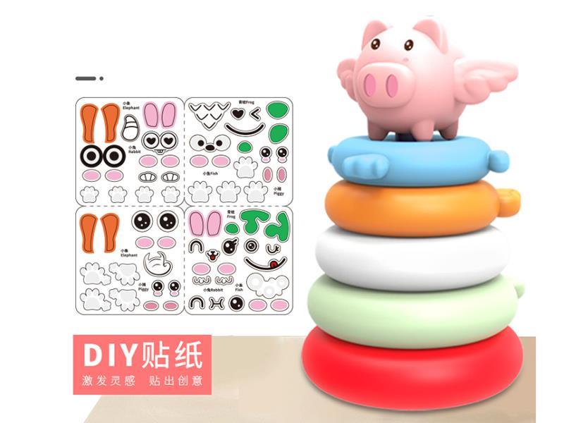 DIY Sticker Jenga