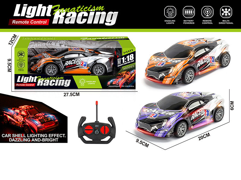 1:18 4CH Remote Control Racing Car(Not Included Batteries)