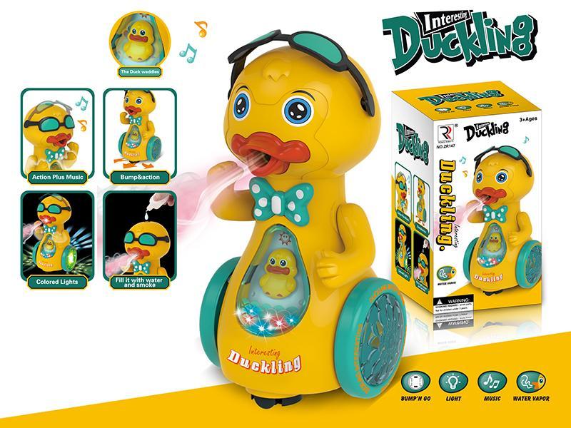B/O Bump And Go Sunglasses Spray Duck With Light And Music