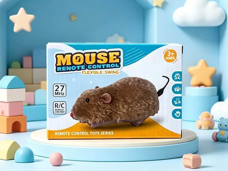 Friction Plush Mouse