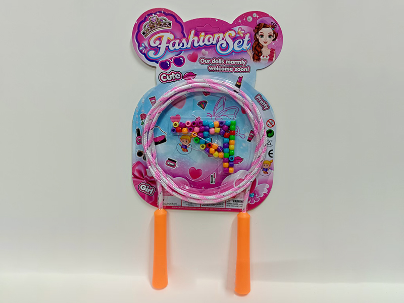 Rope Skipping + DIY Beads