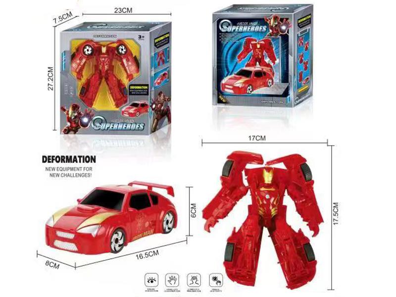 Avengers Assemble Transformation Car(Iron Man)