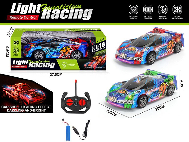 1:18 4CH Remote Control Racing Car(Included Batteries)