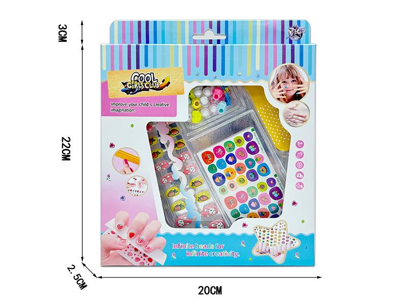 DIY Nail Art & Bracelet Set