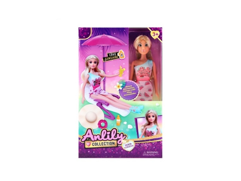 11.5-Inch Solid Doll (Brown Skin Color)