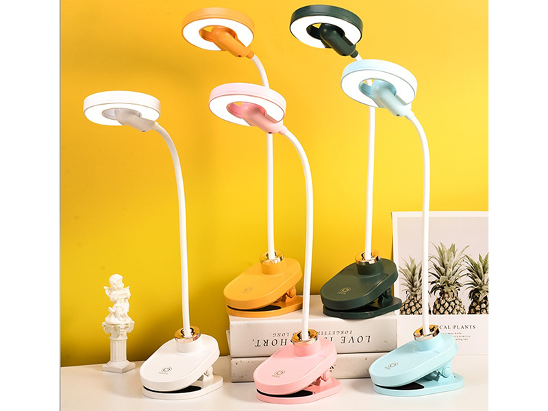 Nordic-Style LED Clip Desk Lamp