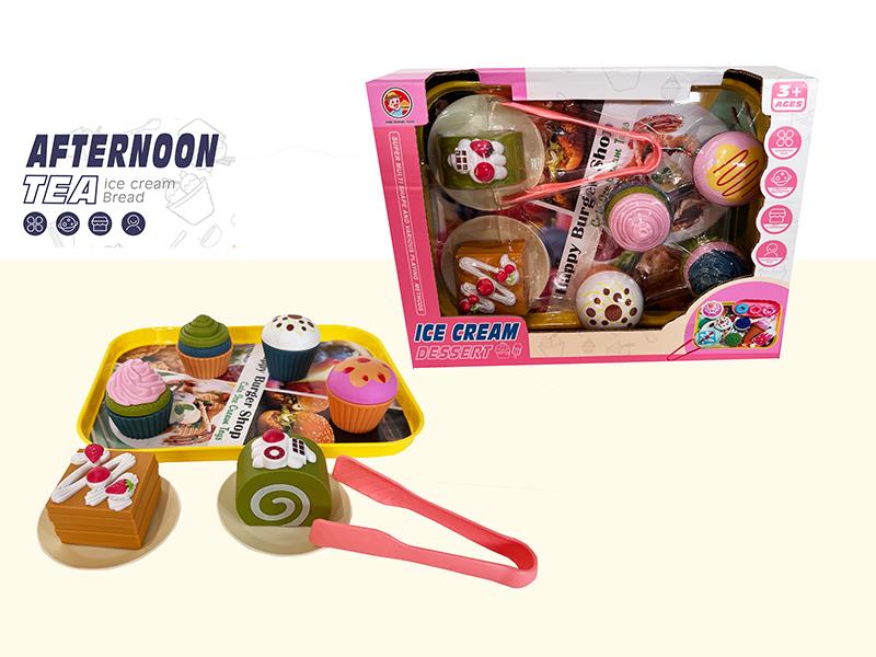 Pretend Play Toys Bread Dessert Set