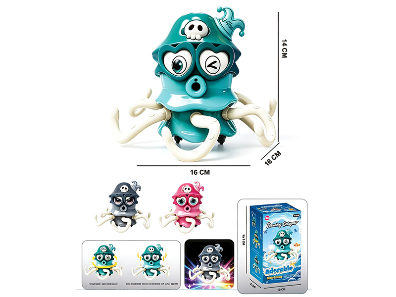 B/O Spray Octopus With Light And Music