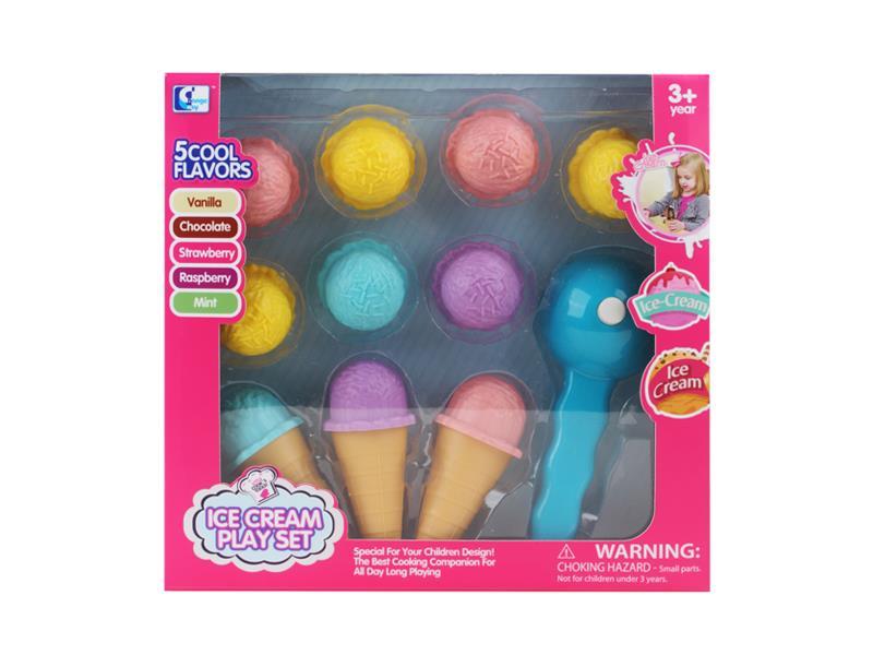 14PCS Ice Cream Cone Set