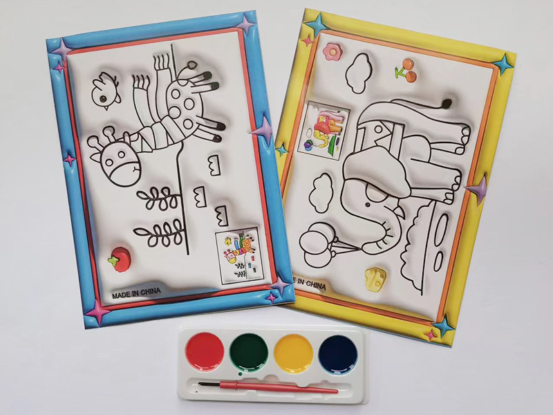 DIY Medium 3D Watercolor Painting