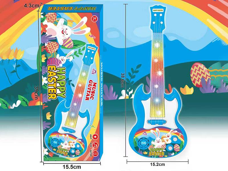 Easter Guitar With Lights And Music