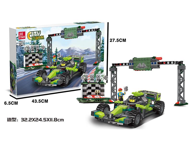 Racing Experience Center Small Building Blocks 436pcs