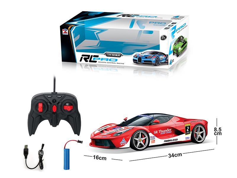 1:14 Ferrari 4CH R/C Car( Include Batteries)