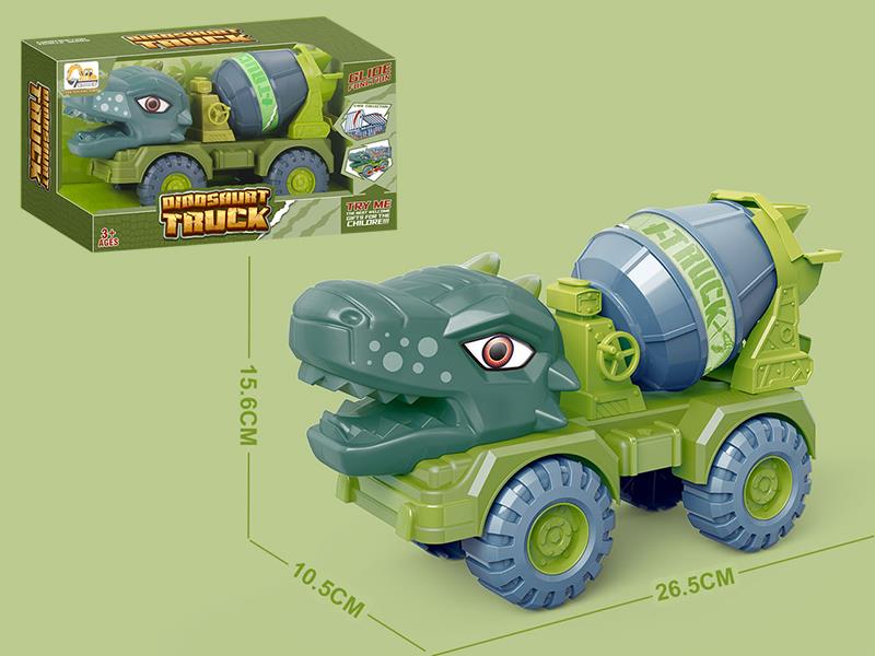 Middle Size Slide Dinosaur Engineering Truck