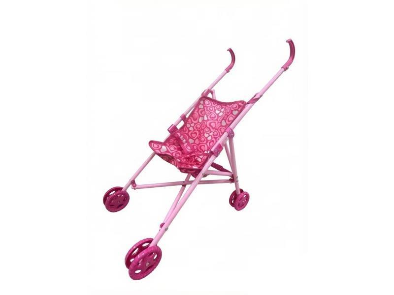 Plastic Baby Stroller (New Red Heart Cloth)