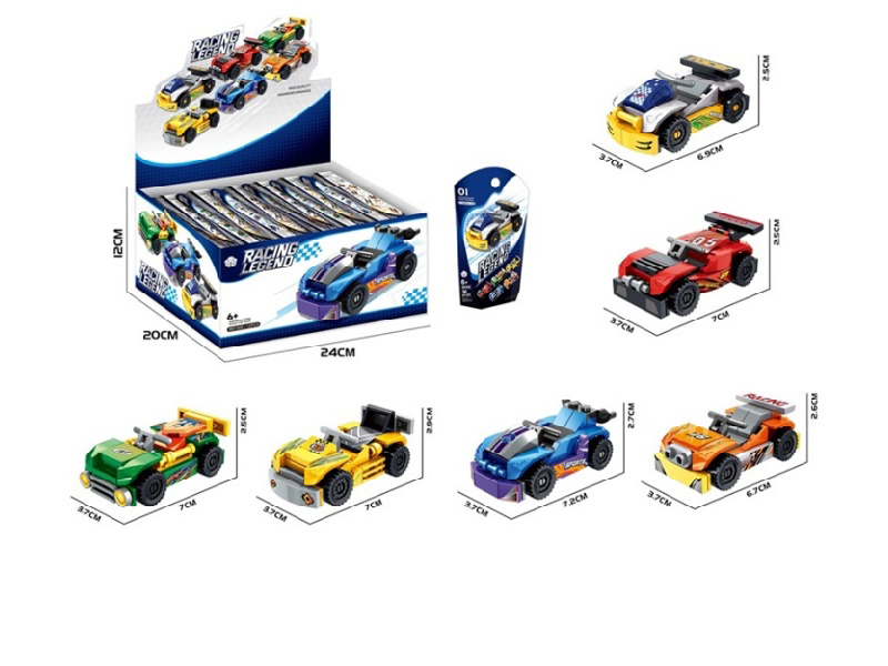 Diy Building Block Racing Legend