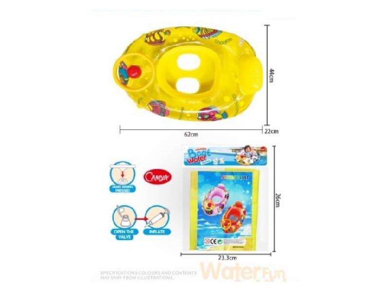 Children'S Swimming Ring [Car Horn Boat]