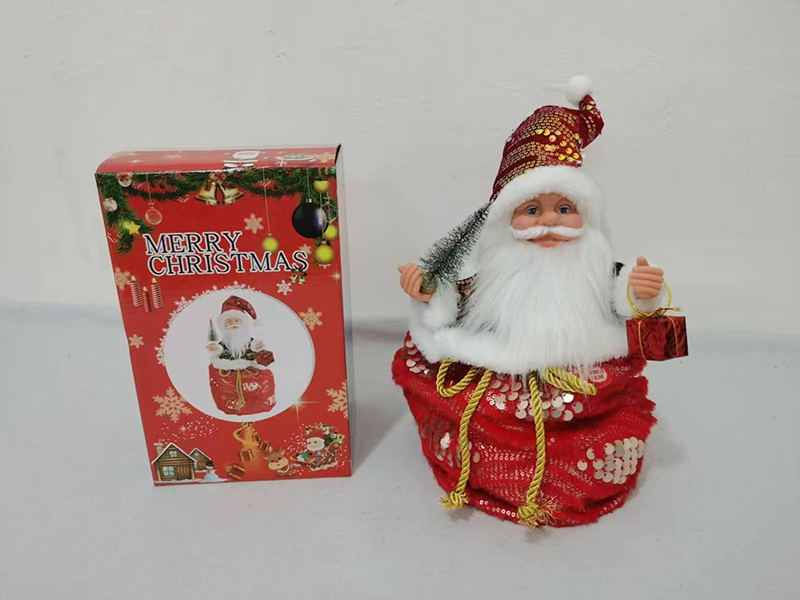 Electric Lifting Santa Claus Toy