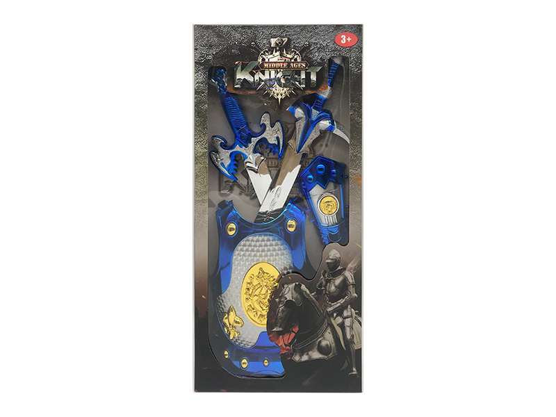 2 Electroplating Spray-Painted Swords + Hand Armor + Armour