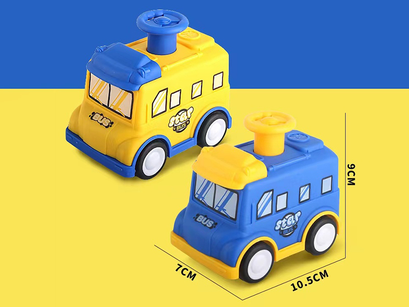 Press Slide School Bus