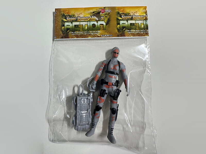 9CM Female Soldier With Accessories