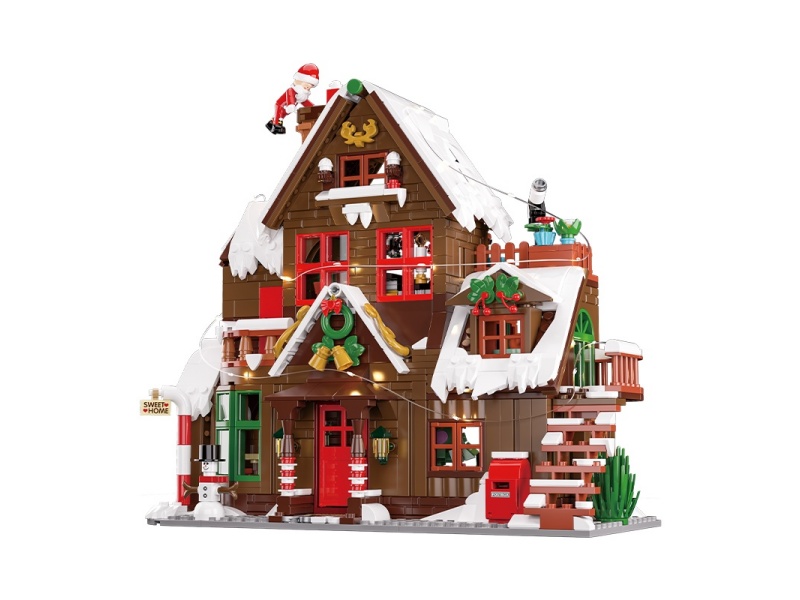 Building Blocks: Merry Christmas House - English Factory Version