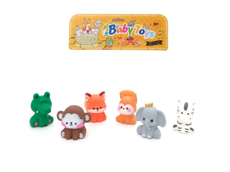 Vinyl Critters With Bb Whistles
