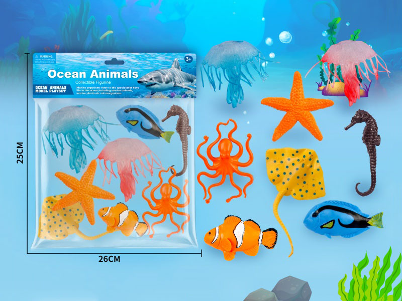 Eight Marine Animals