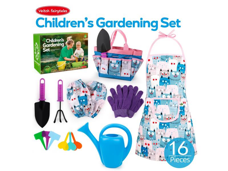 Blue Cat Garden Tool Set