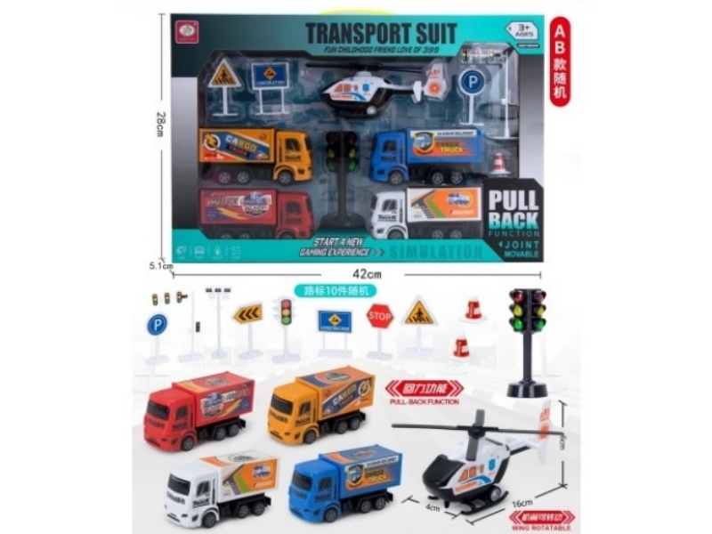 Spring-Loaded Express Delivery Transport Set