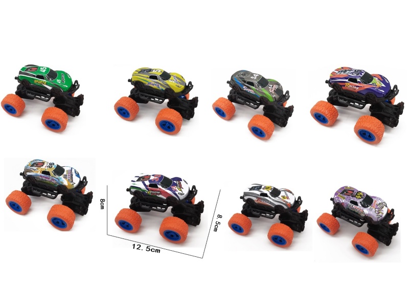 Inertial Climbing Iron Sheet Racing Car