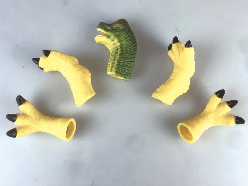 Dinosaur Vinyl Finger Puppets