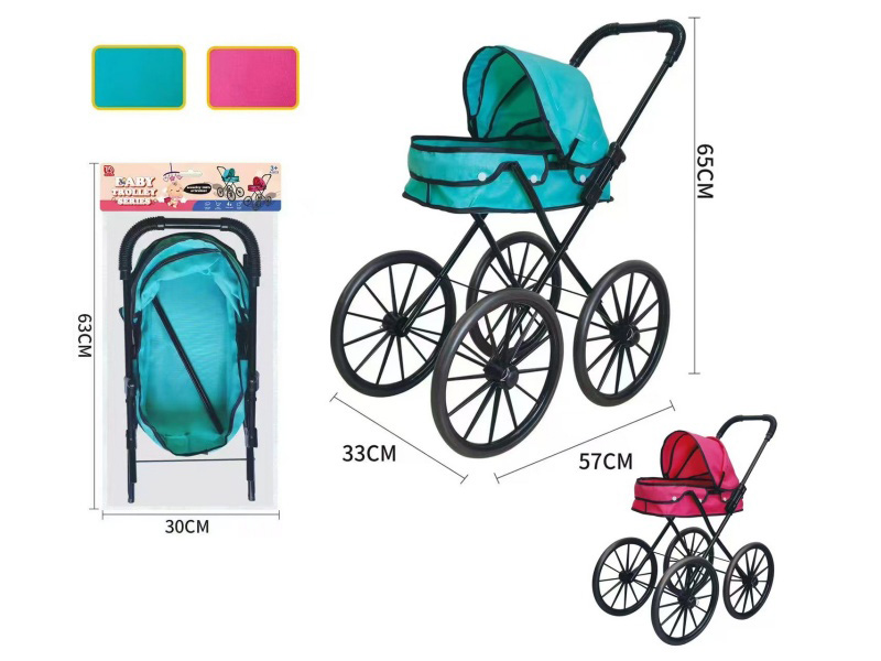 Thick Cloth Baby Stroller Toy(Extra Large Wheel)