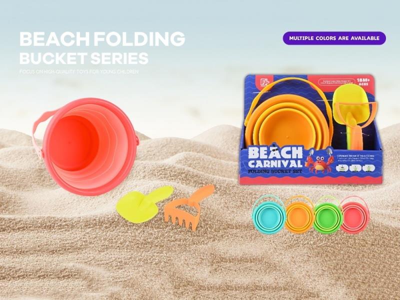 3Pcs Mini Folding Round Barrels 4Col