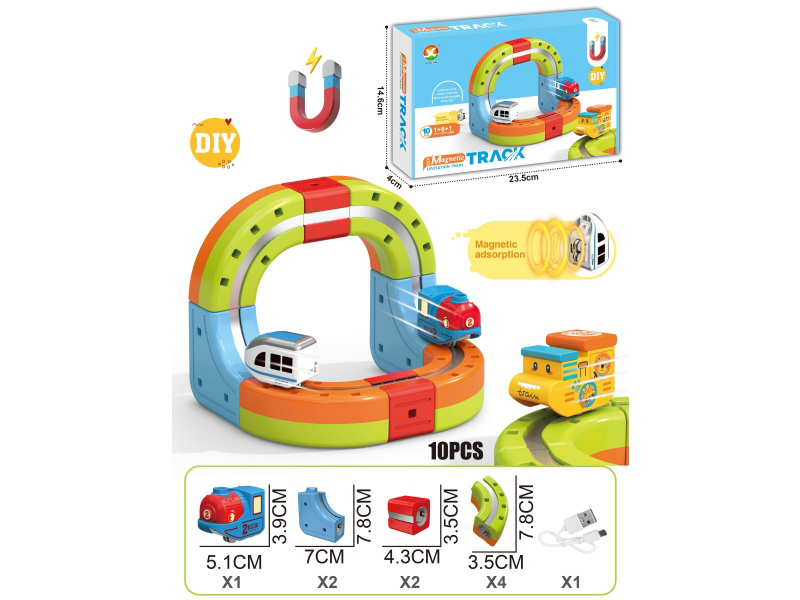 DIY Magnetic Levitation Track Toys 10pcs