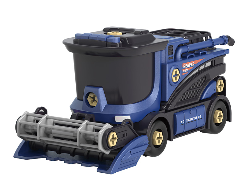 Electric Series DIY Disassembly And Assembly Farm Harvester