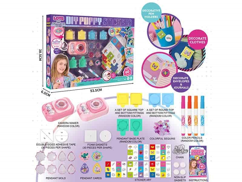 DIY Puffy Stickers