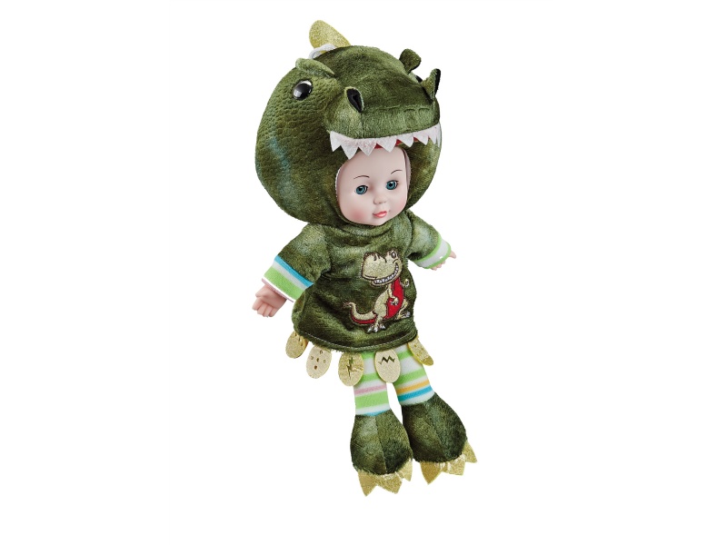 16-Inch Crystal Tyrannosaurus Rex Music Doll (Bag)
