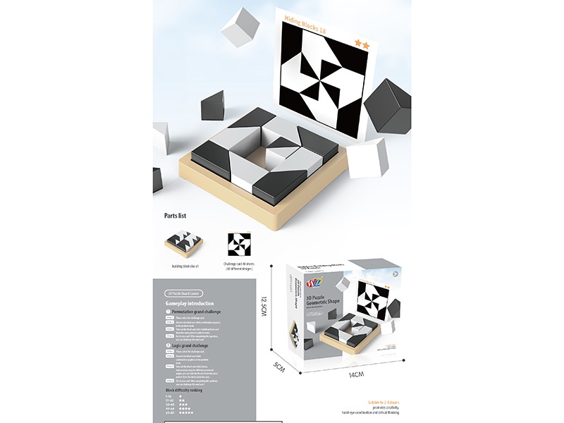 Hidden Puzzle Block