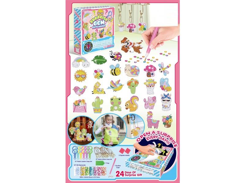 Forest Animal Theme Surprise Box Keychain Uk Series 24 Pcs