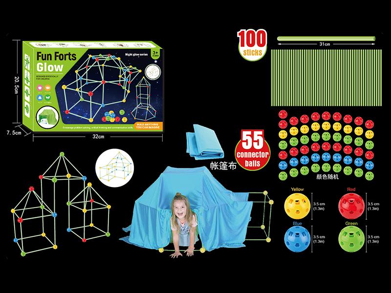 DIY Fort Building Tent Play Set