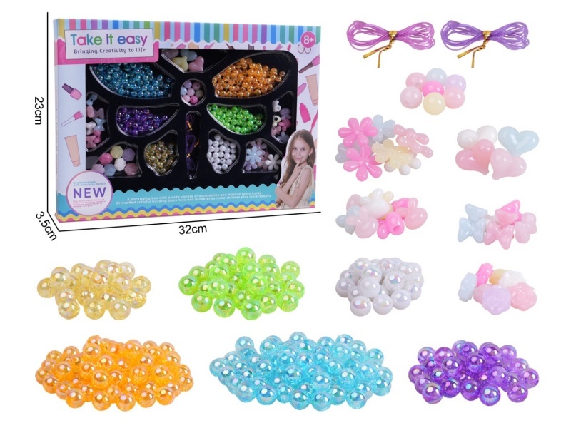 Girls Play Home Diy Beaded Jewelry