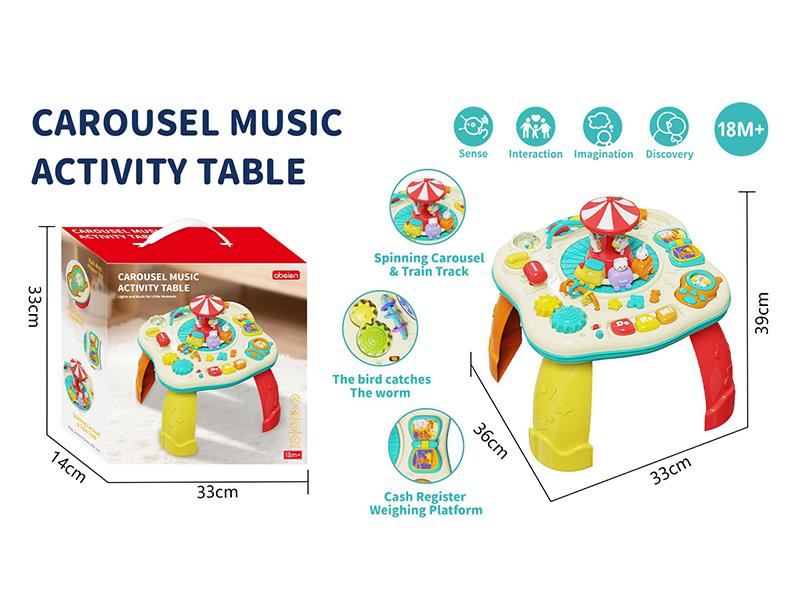 Multifunctional Medium-Sized Game Table