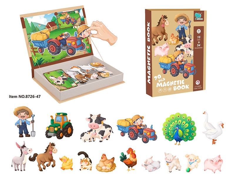 Farm Magnetic Puzzle
