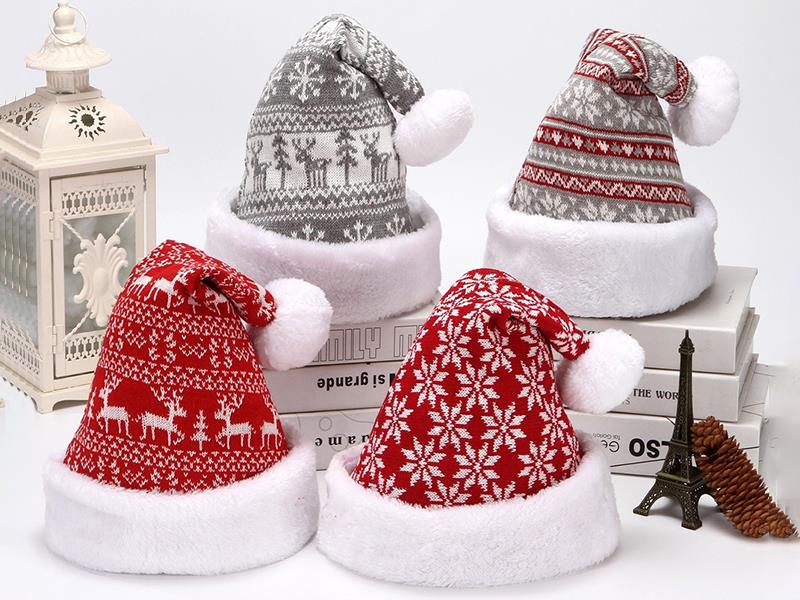 Knitting Wool Christmas Hat