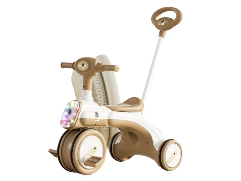 Children'S Bicycles Have No Pedals But Push Rods