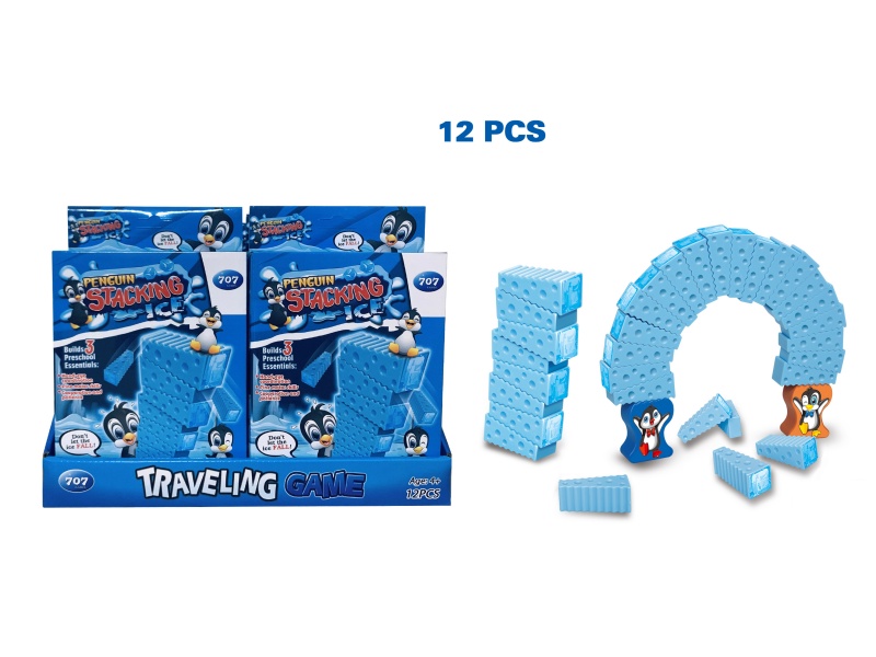 Penguins Stacking Ice 12pcs