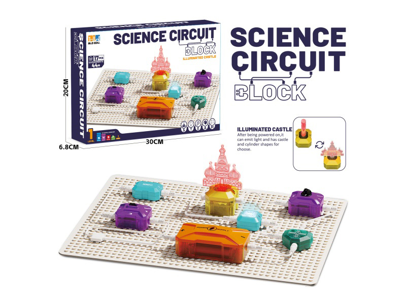 Circuit Building Blocks: Light Guide Column, Light Guide Room + Indicator Light
