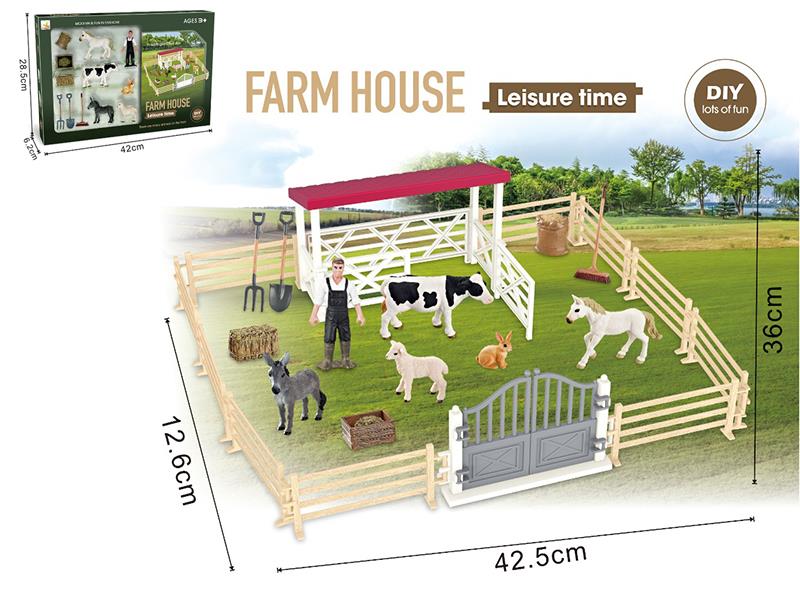 Farm Animals Sence Set